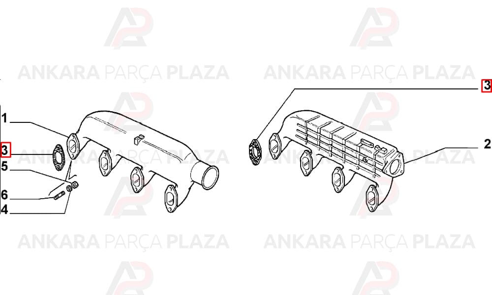 Ducato 2,5Td Tdı/2,8Jtd Tdı Egzoz Manifold Contası Royal