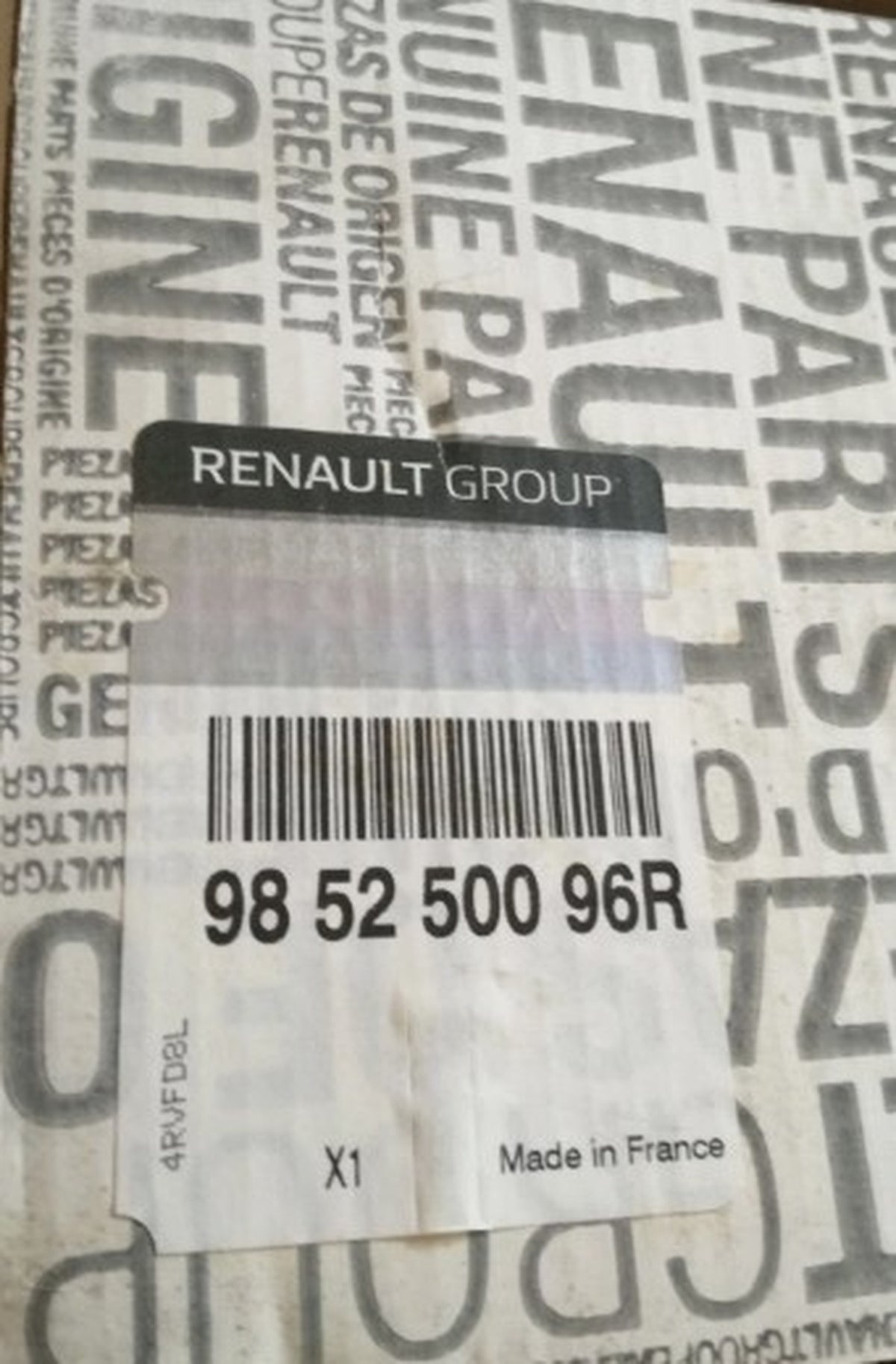 Renault Clio 4 Yolcu Hava Yastığı Mais 985250096R - main