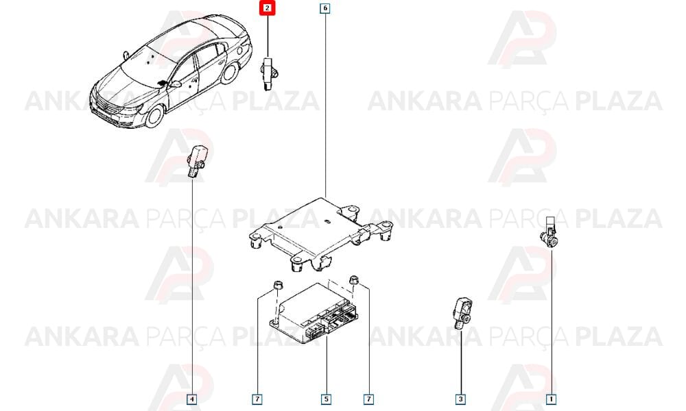 Megane 3 Sağ Ön Hava Yastığı Kaptörü Orijinal 988300005R