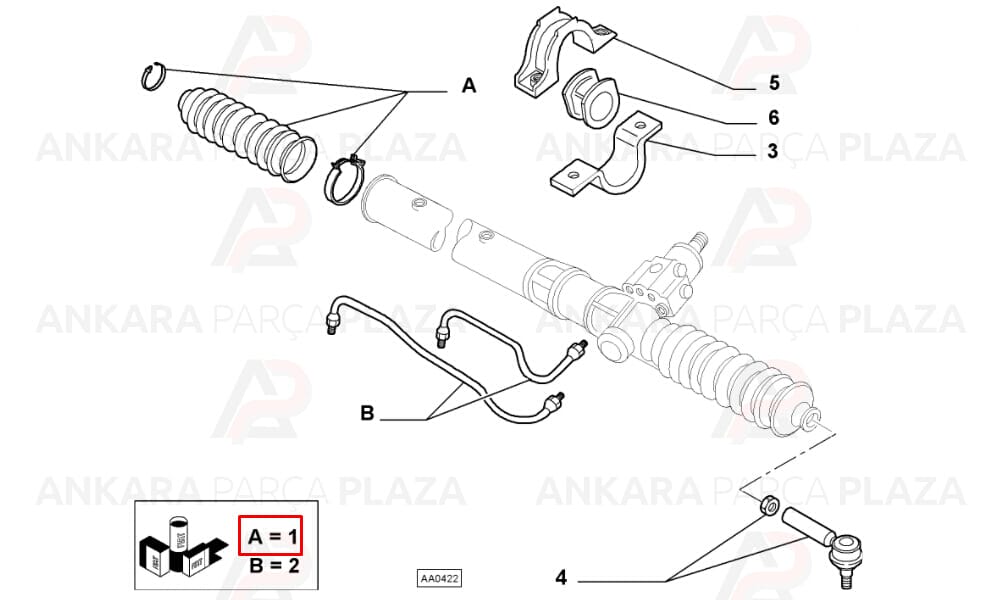Direksiyon Körüğü Sol Ducato