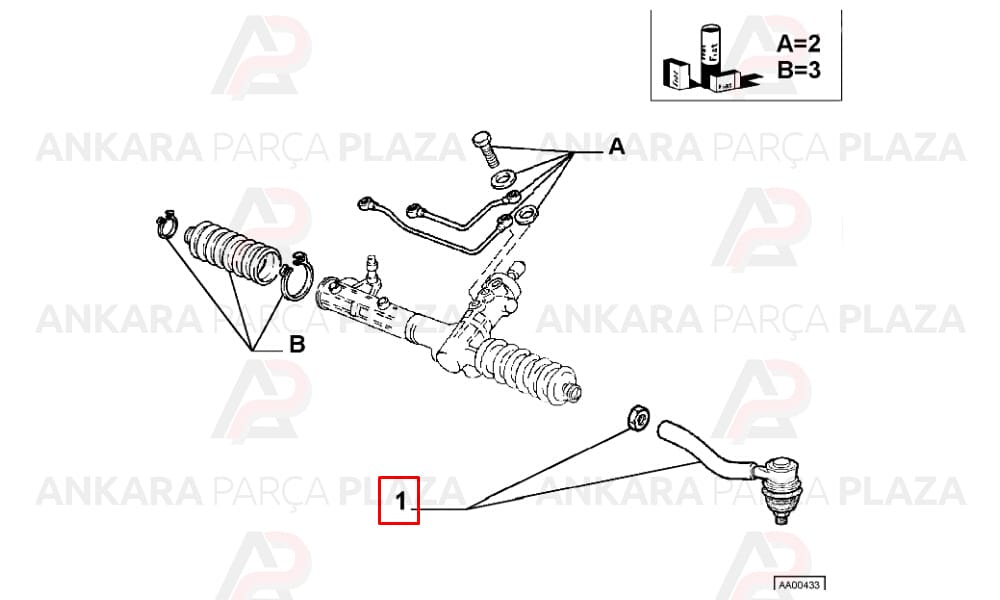 Rotbaşı Sağ Fiat Brava / Bravo