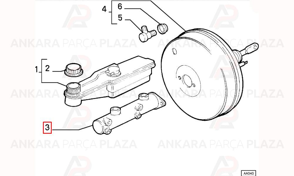 Fiat Ducato Fren Ana Merkezi 1995 - 2006 Cifam
