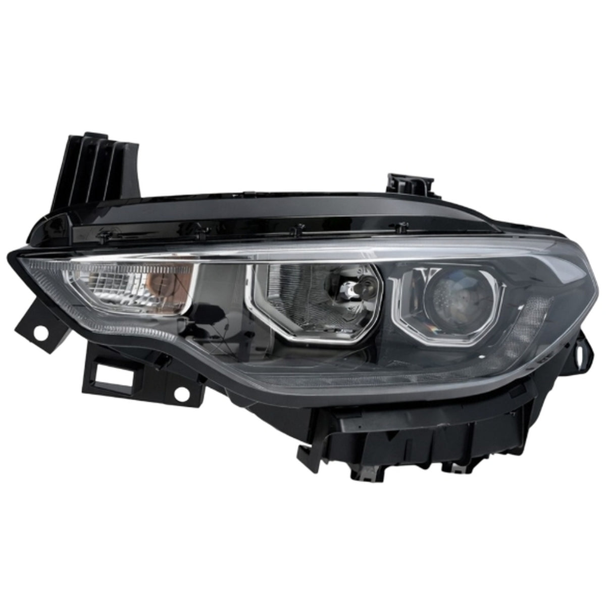 Fiat Egea Cross Ön Far Sol Motorlu Led Krom Ayfar 101135 - product