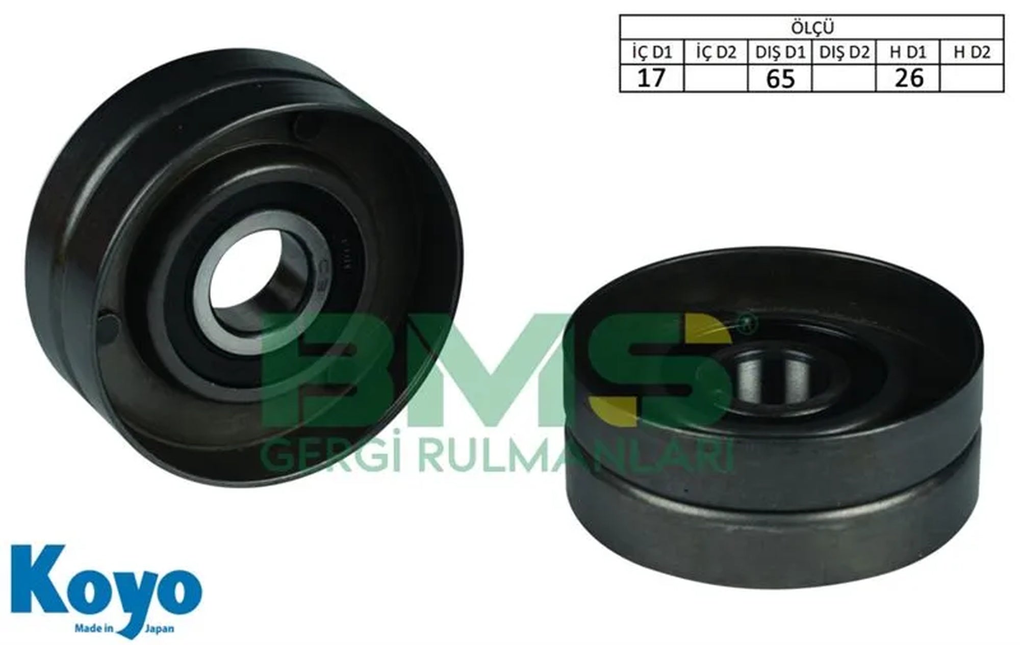 ALTERNATOR V KAYIS GERGI RULMANI CARISMA LAGUNA II TRAFIC II MASTER II VOLVO V40 1.9DCI - main