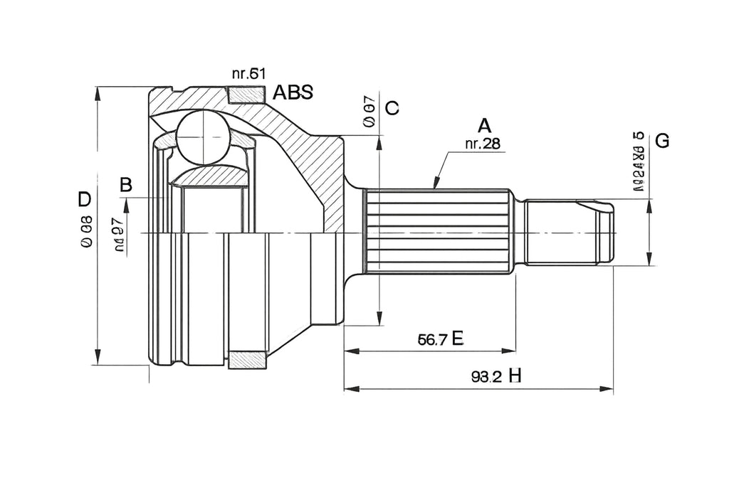 OEM #326448 - Teknik Resim