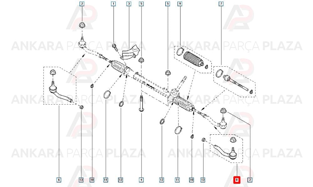Rot Başı Sol Renault : Koleos 2009 >
