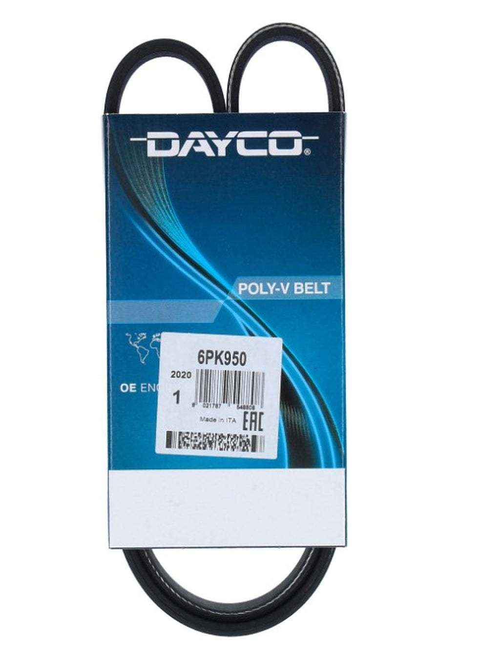 Master Ducato 2.8 Dizel Alternatör Kayışı Dayco 6PK950 - product