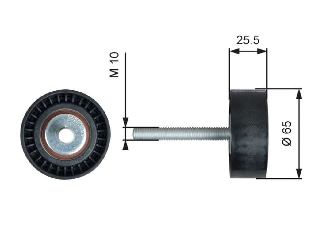 Doblo, Fiorino, Linea Alternatör Gergi Rulmanı Euro 5 Gates - product
