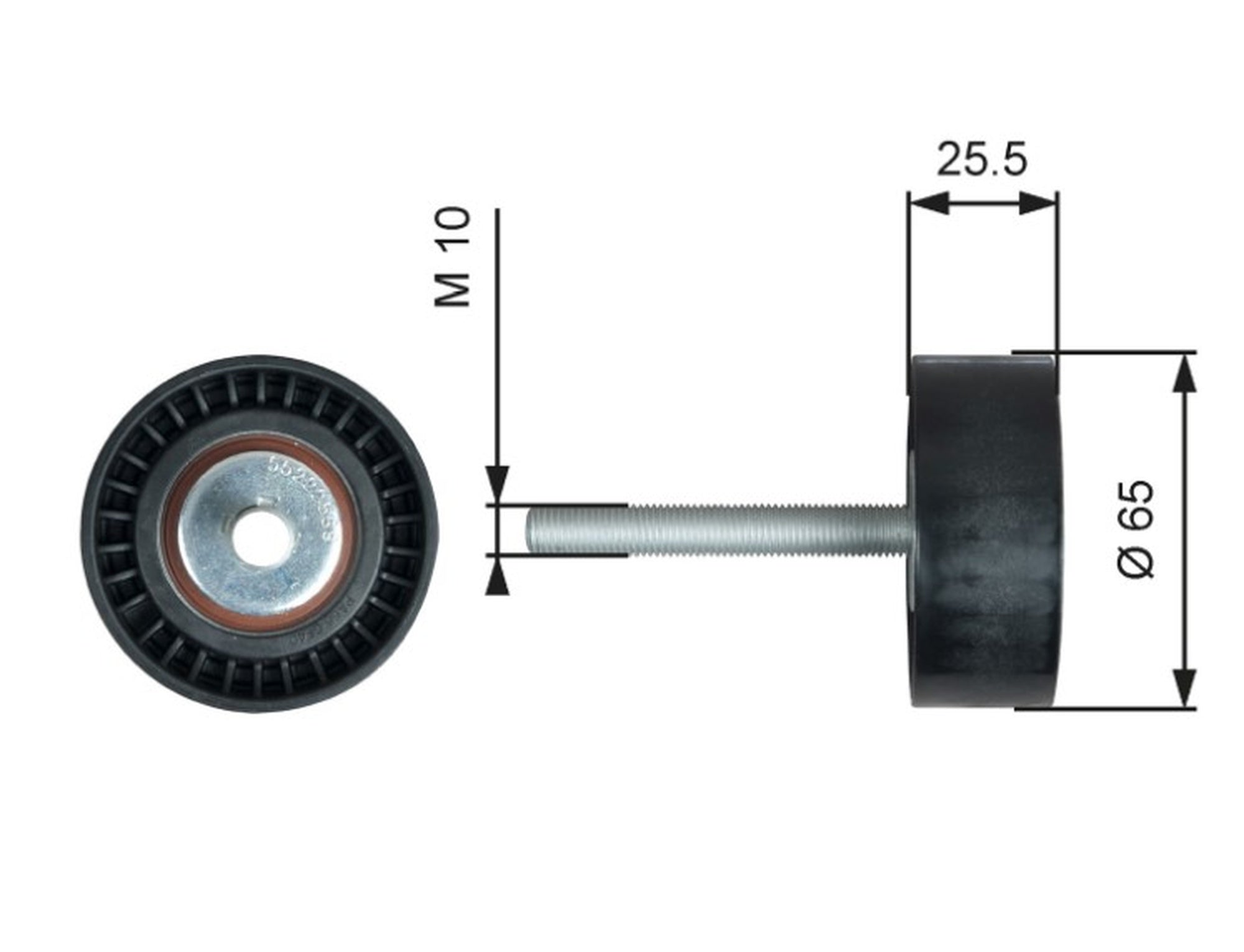 Doblo, Fiorino, Linea Alternatör Gergi Rulmanı Euro 5 Gates - product
