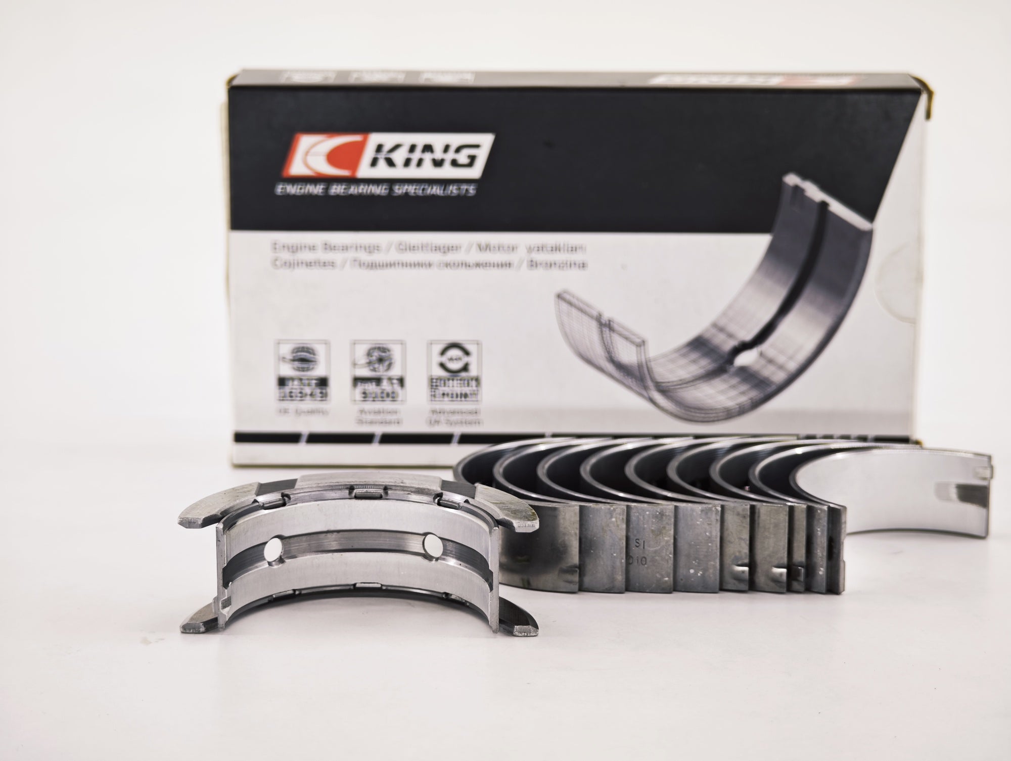 Alfa Fiat Jeep Motor Ana Yatağı ve Kenar Ay Yatağı 1.3 Multijet 0,20 Ölçü King Yatak MB5414SI020 - product