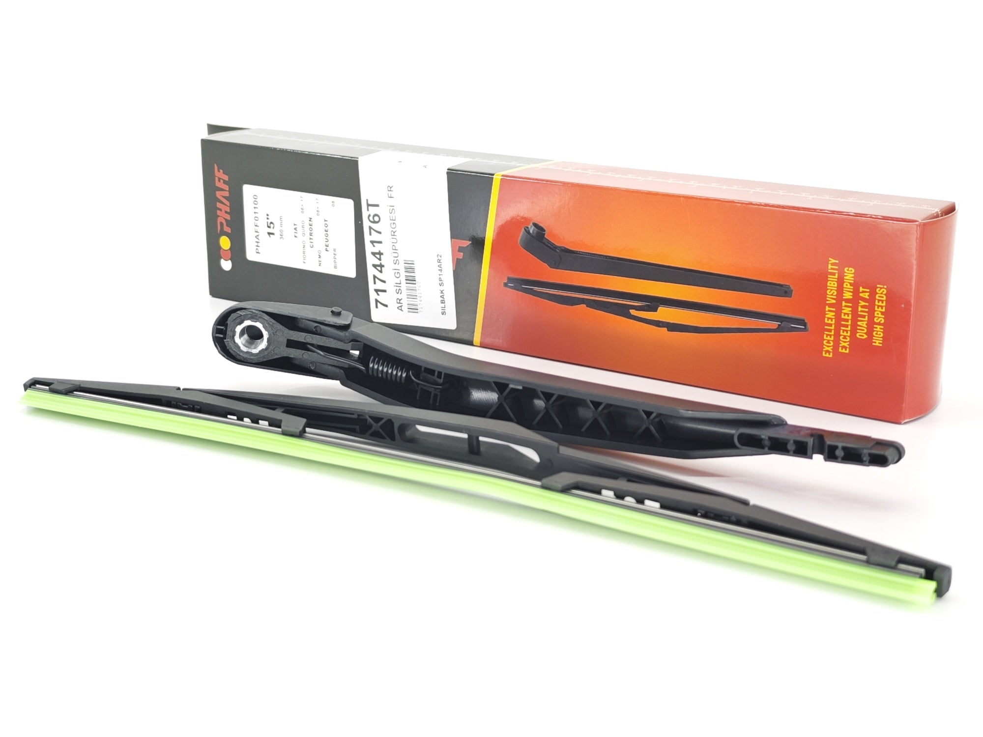 ARKA SILECEK KOLU TAKIM KOL + SILECEK 360MM FIORINO NEMO BIPPER  08 > ARKA TEK KAPI - product