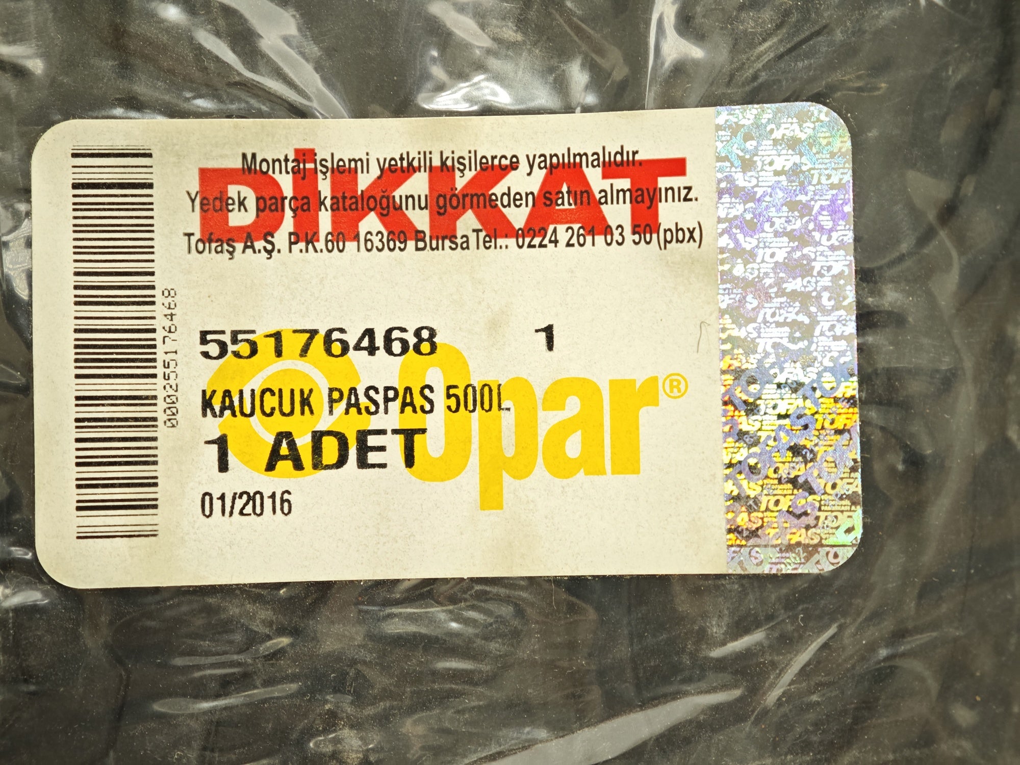 Fiat 500L Paspas Takımı Opar 55176468 - product