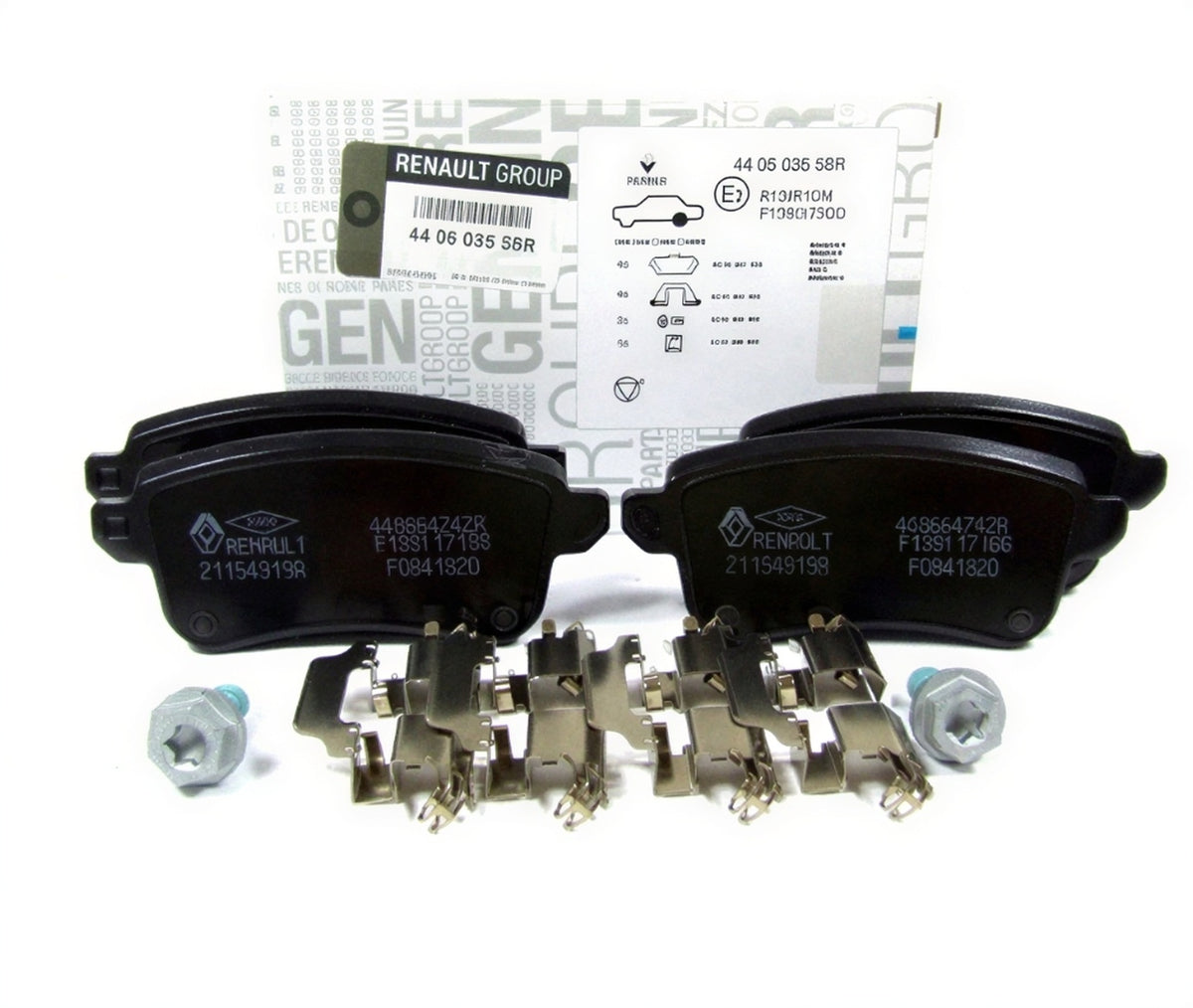 Renault Megane 3 Arka Fren Balata Takımı Mais 440605358R - product
