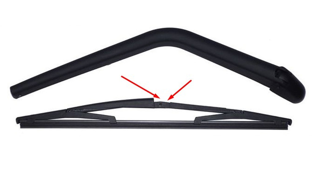 Doblo 1 - 2 Arka Silecek Kolu ve Süpürgesi Plastech P12359 - product