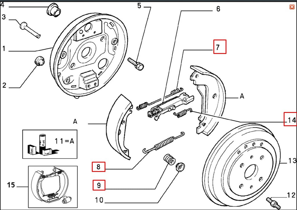 OEM #326445 - Teknik Resim