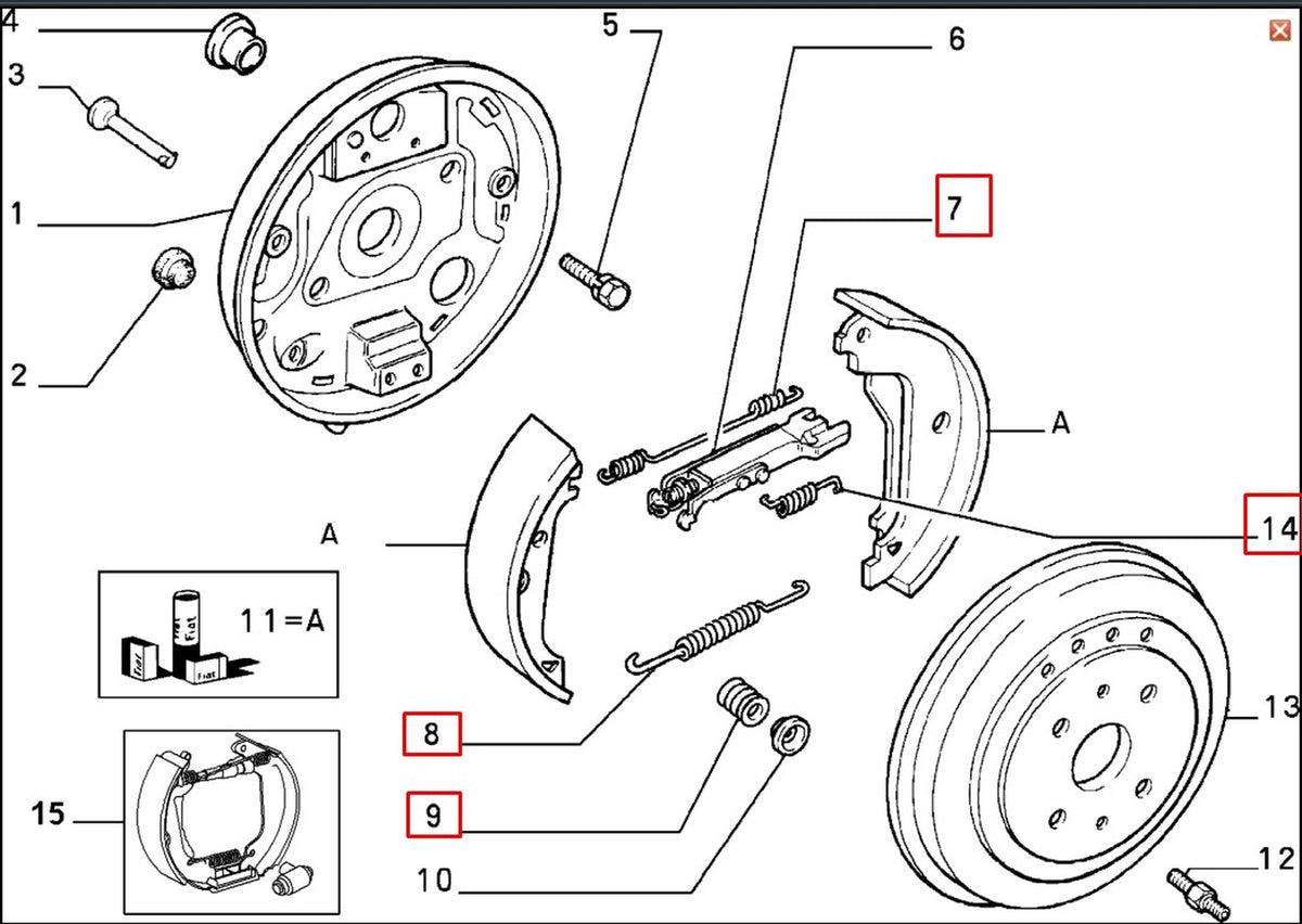 OEM #326445 - Teknik Resim