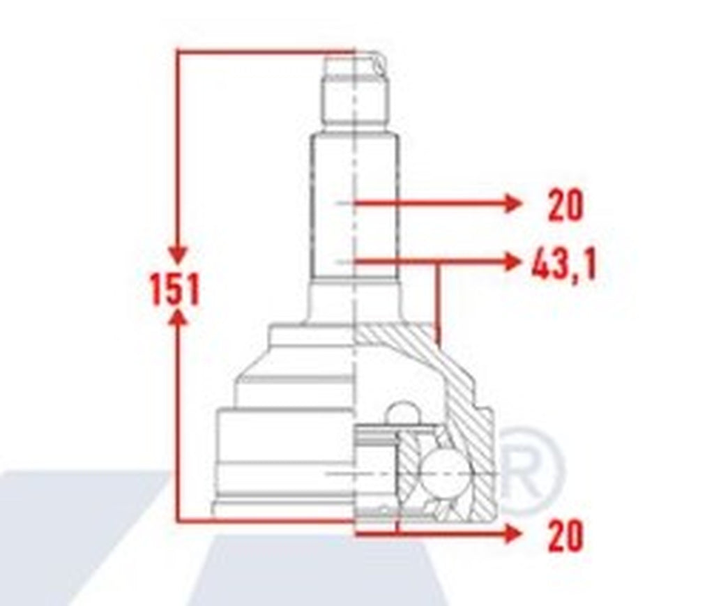OEM #18979 - Teknik Resim