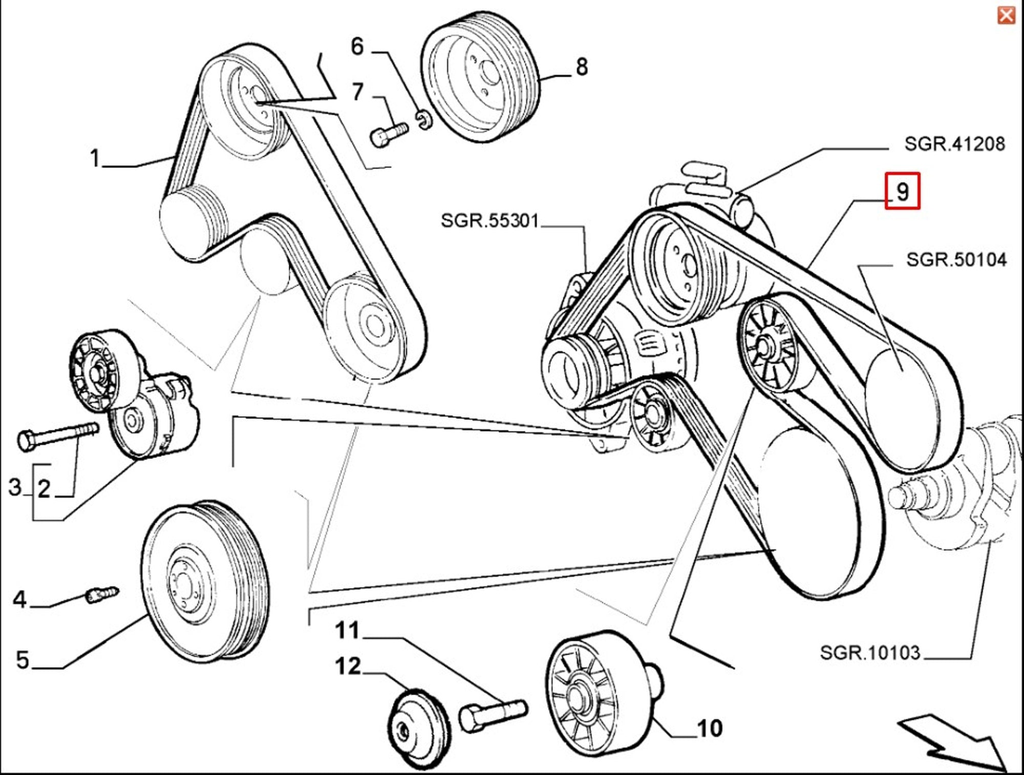 OEM #27886 - Teknik Resim