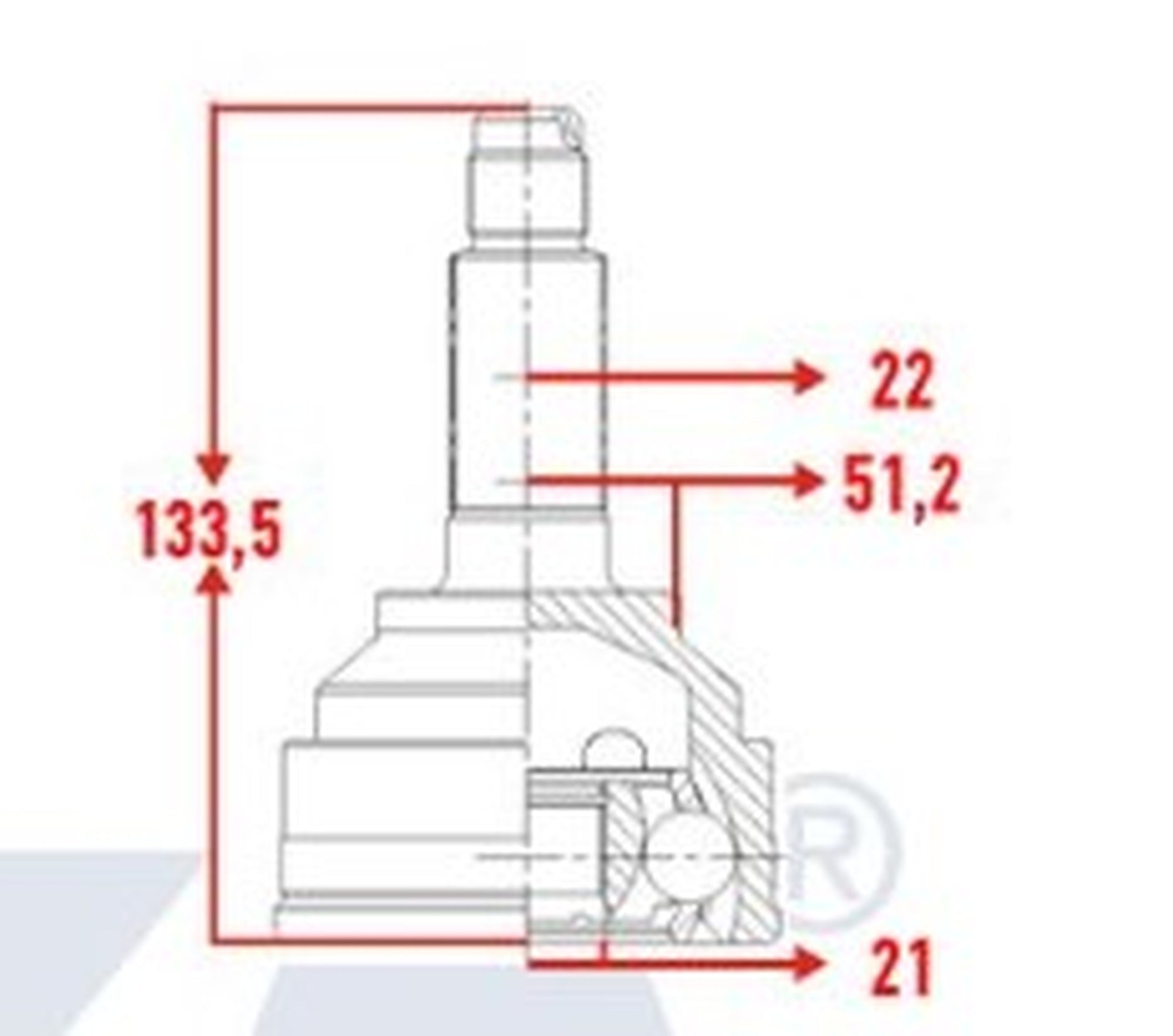 OEM #26102 - Teknik Resim