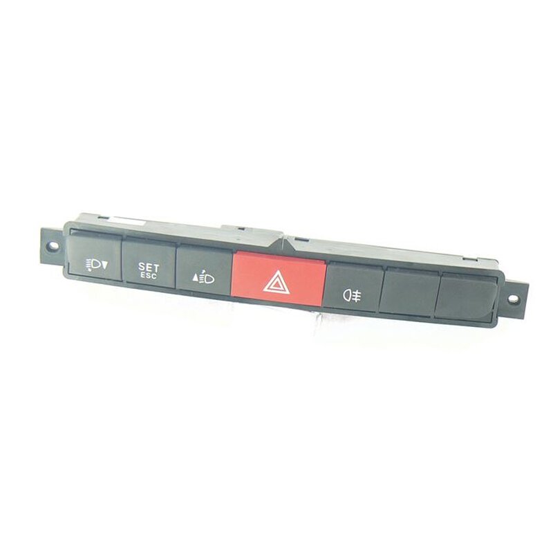 Fiat Doblo 2009-2023 Dörtlü Flaşör Arka Sis Kumanda Paneli Serkar 6836