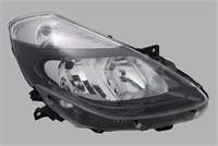 Renault Clio 2006-2011 Ön Far Sol Siyah Elektrikli Mais 260603106R