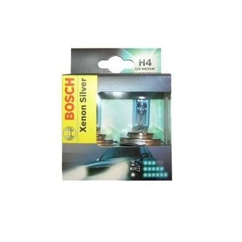 12V H4 Ampul Xenon Sılver Tk