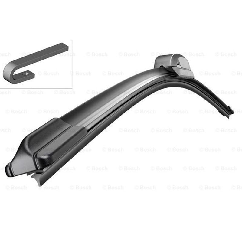 Silecek Süpürgesi Tek Aerotwin 340 Mm Kancalı Universal Muz