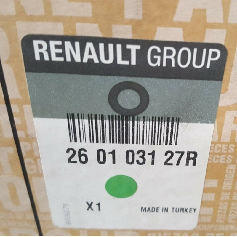 Far Sağ Clio 4 Içi Siyah Tip