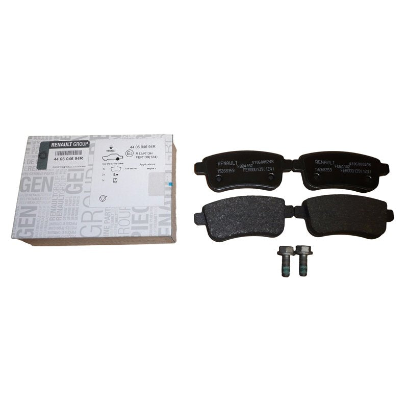 Scenic 3, Megane 3 - 4, Fluence Arka Fren Balatası Elektronik El Frenli Orijinal 440604694R
