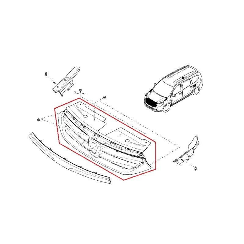 Ön Panjur Dacia Dokker