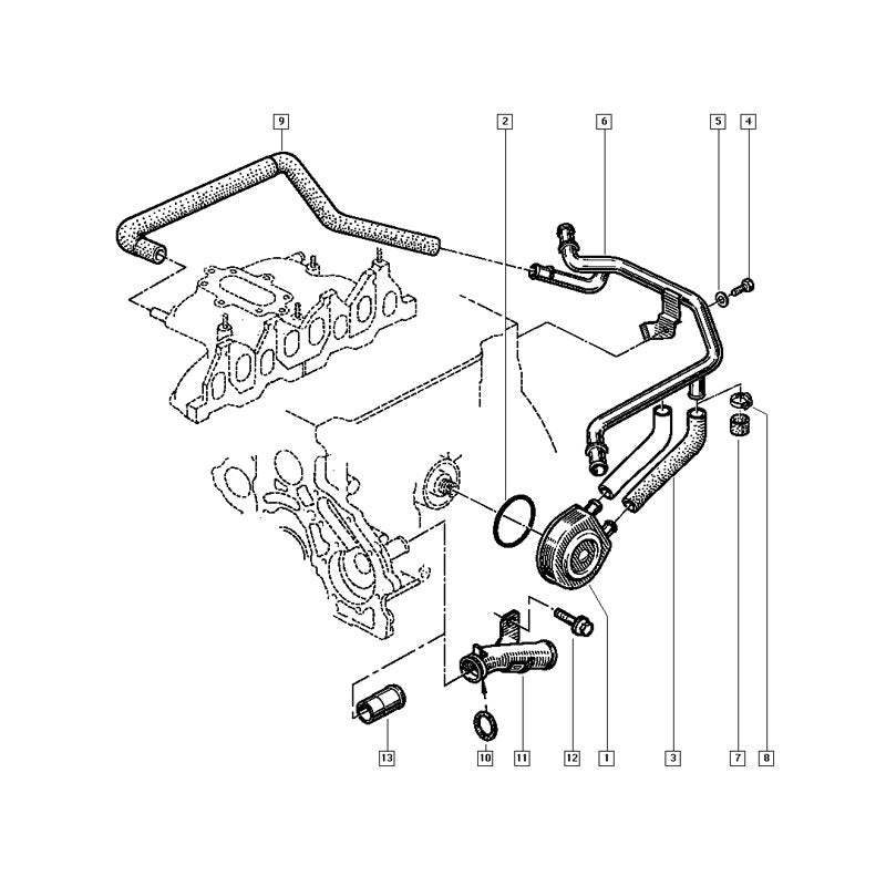 Devirdaim Borusu Renault 9 Dizel