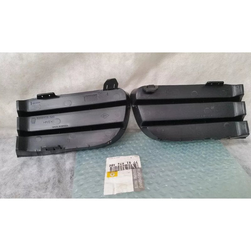 Megane 2 Sis Farı Kapak Plastiği Ön Sağ Sol Siyah Sis Deliksiz Orijinal 7701474480