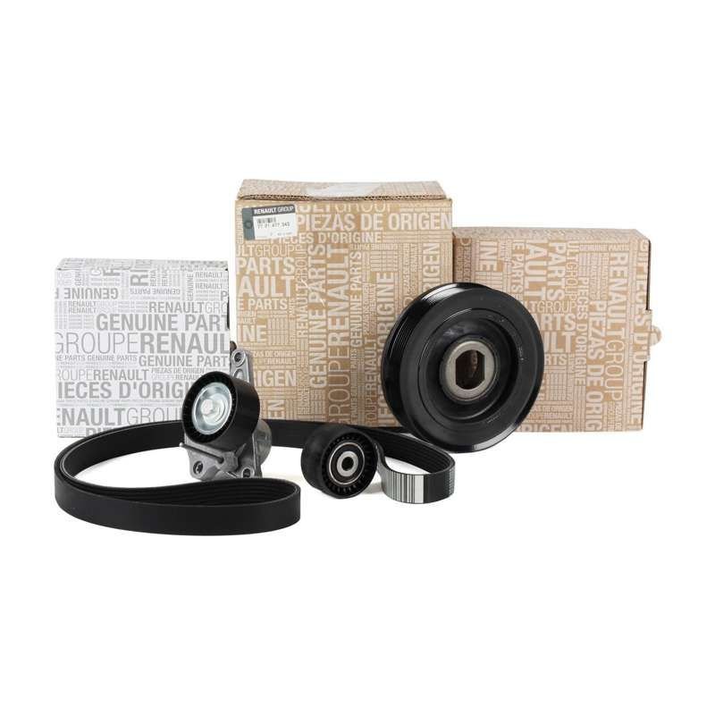 Laguna 3, Megane 3, Latitude Alternatör Kayış Kiti Seti Orijinal 7701477343