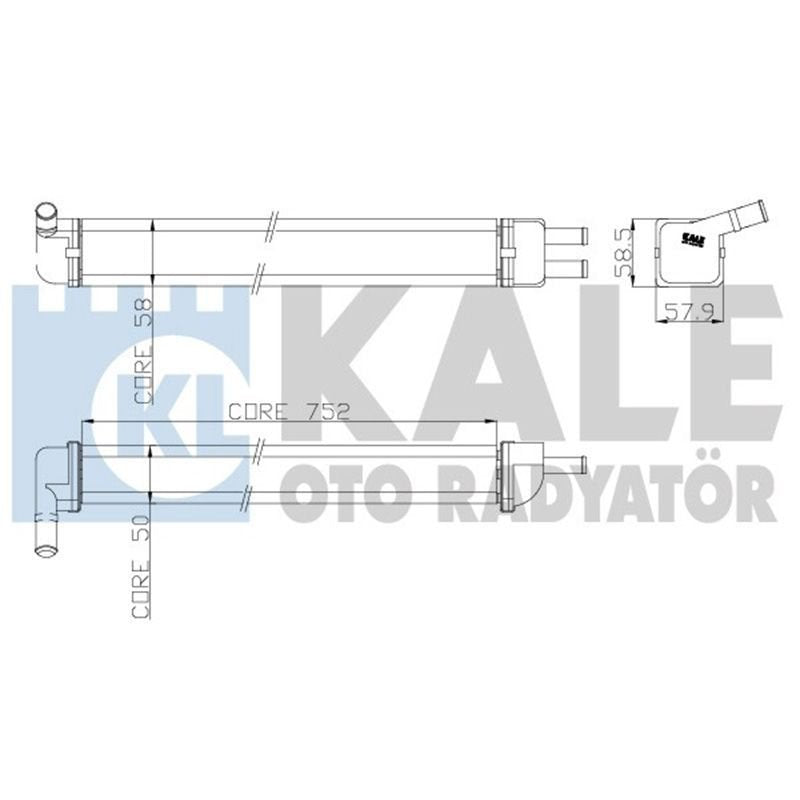 Kalorifer Radyatörü Renault : R 12, Toros