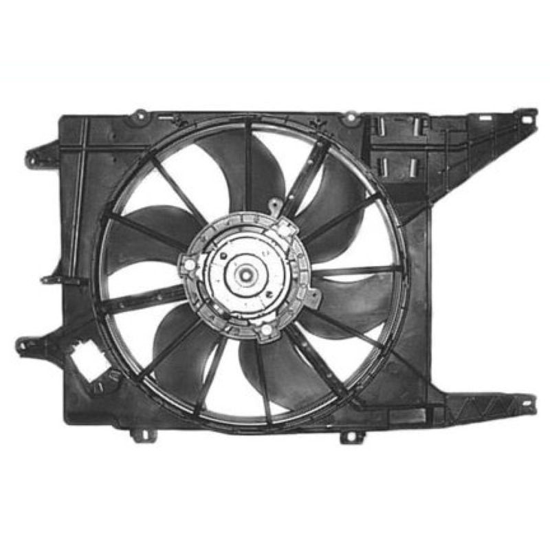 Renault Megane 1, Scenic 1 Fan Motoru + Fan Davlumbazı Kale Radyatör