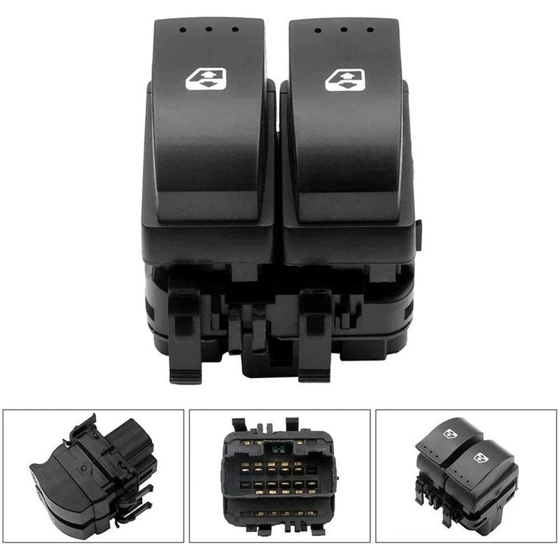 Renault Kangoo Sol Çiftli Cam Butonu 2010-2012 Arası Mcar