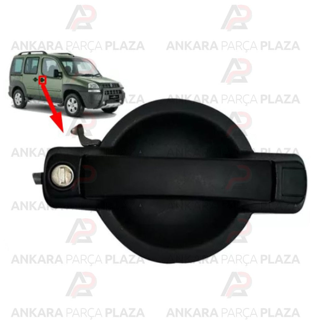 Kapı Kolu Dış Ön Sağ Fiat Doblo 2001 - 2010