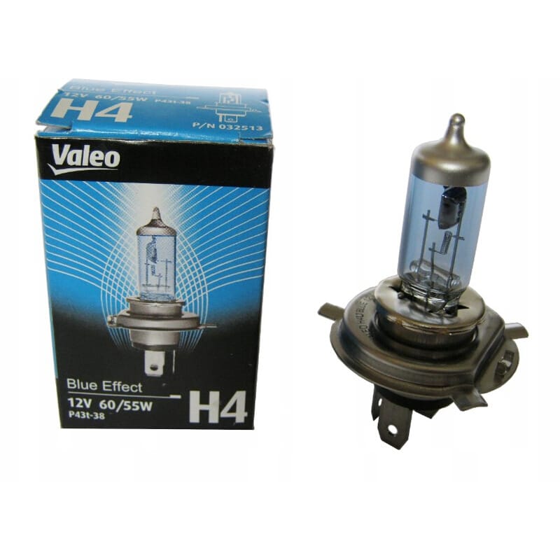 Far Ampülü Halojen 12V H4 Mavi Etki 60-55W