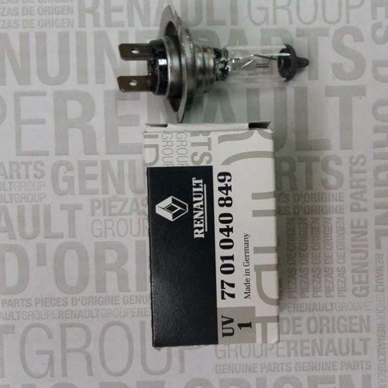 Clio Kangoo Megane Laguna Master Trafic Fluence H7 Far Ampulü 7701040849