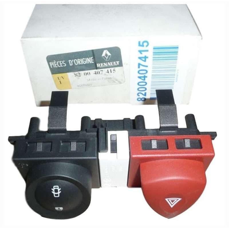 Flaşör + Merkezi Kilit Düğmesi Butonu Megane 2 8200407415