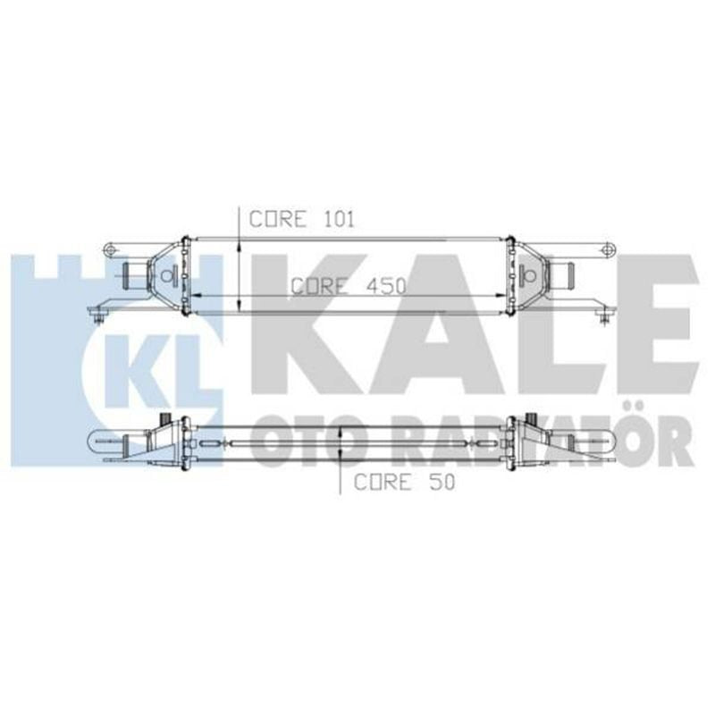 Linea 1.3Jtd - 1.6Mjtd Turbo Radyatörü Kale
