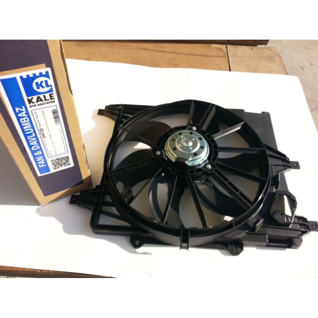 Fan Motoru + Fan Davlumbazı + Motoru Renault Clio 2 - 3, Trafic 2, Kangoo