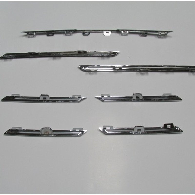 Megane 4 Ön Panjur Üst Çıtası Nikelajlı Set 7 Parça 960103748R