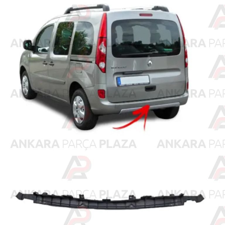 Kangoo Tampon İç Destek Plastiği Arka 2008 - 2013 Meydan