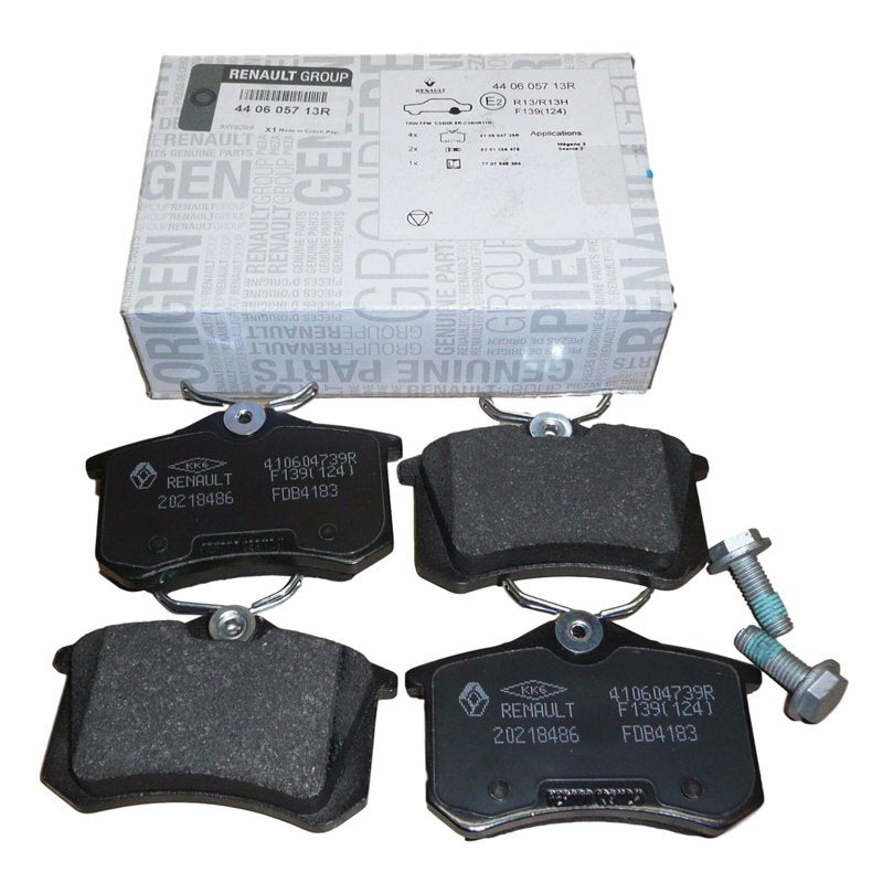 Scenic 1, 2, 3, Megane 1, 2, 3, 4, Fluence Arka Fren Balatası Orijinal 440605713R
