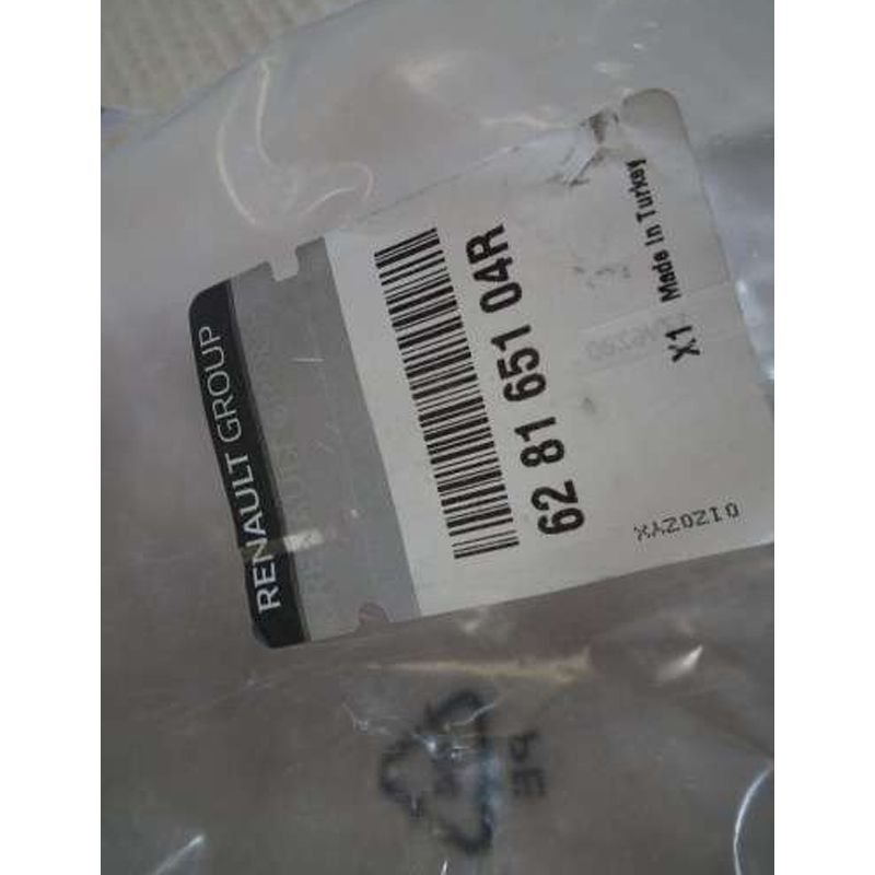 Clio 4 Tampon Hava Yönlendirici Plastiği Ön Alt Orijinal 628165104R