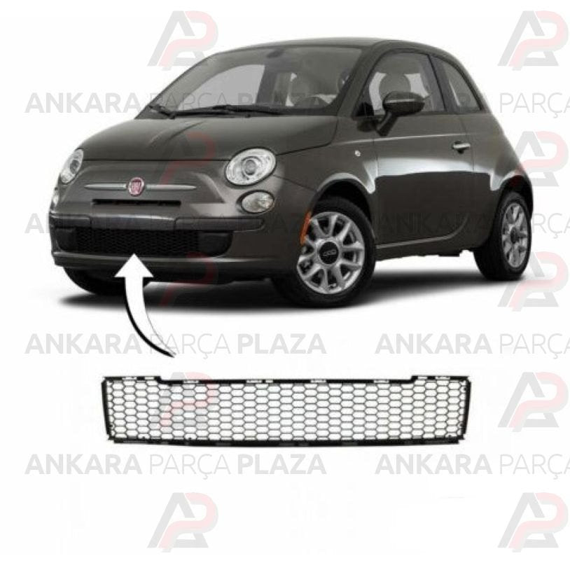 Fiat 500 Tampon Izgarası Ön 2010 - 2014 Meydan