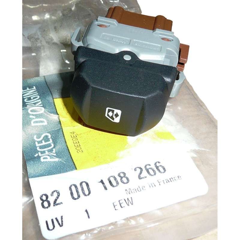 Clio Cam Düğmesi Butonu Sağ Orijinal 8200108266