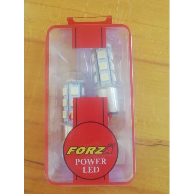 12V 1016 Ampul Beyaz 18 Ledli 5050 Smd 7528 Çift Duy