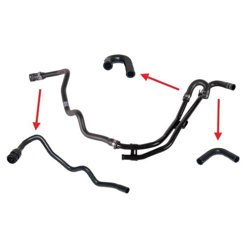 Kalorifer Hortumu Setı Metal Boru Hariç Fiat : Ducato 3 2.2 Jtd 110 - 120 Hp